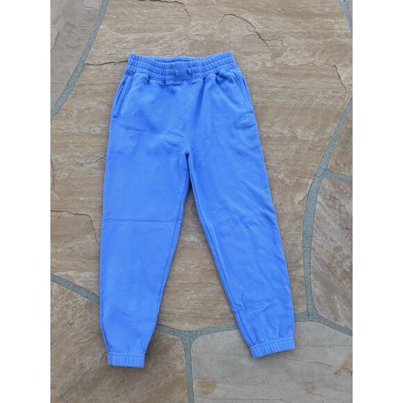 Abercrombie Kids Blue Sweatpants Girls 9/10 Girls Joggers LS - Picture 1 of 3